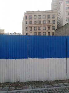 حصار ساختمان های در حال ساخت
