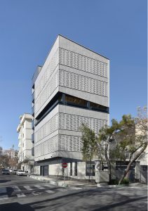 طراحی معماری ساختمان ادرای زرتشت شرکت مهندسی تُکا